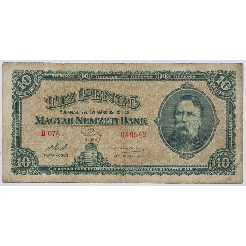 10 pengő 1926