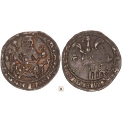 Károly Róbert 1307-42 garas S - liliom, ÉH 355
