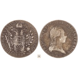 I. Ferenc tallér 1820 M