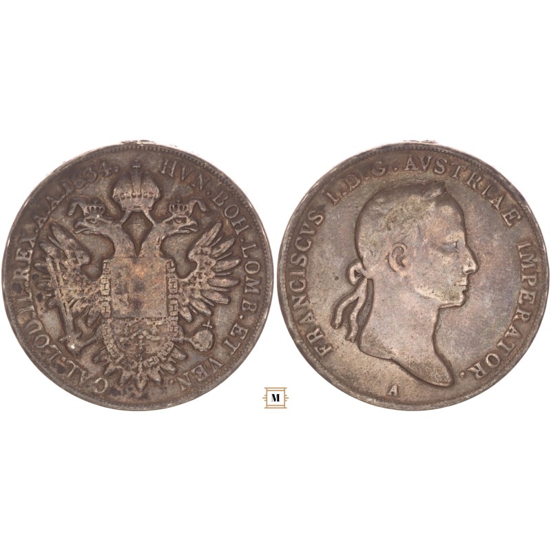 I. Ferenc tallér 1834 A