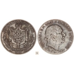Montenegro, I. Miklós 1 perper 1909
