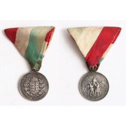 Magyarország Ezeréves fennállása Ünnepére 1896 ezüst érem