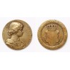 Habsburg Ottó 1917 bronz érem, H.Kautsch