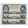 20 forint 1969 3db sorszámkövető