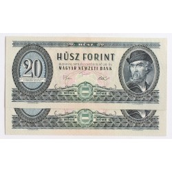 20 forint 1975 2db sorszámkövető