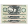 10 forint 1975 3db sorszámkövető