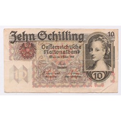 Ausztria 10 schilling 1946
