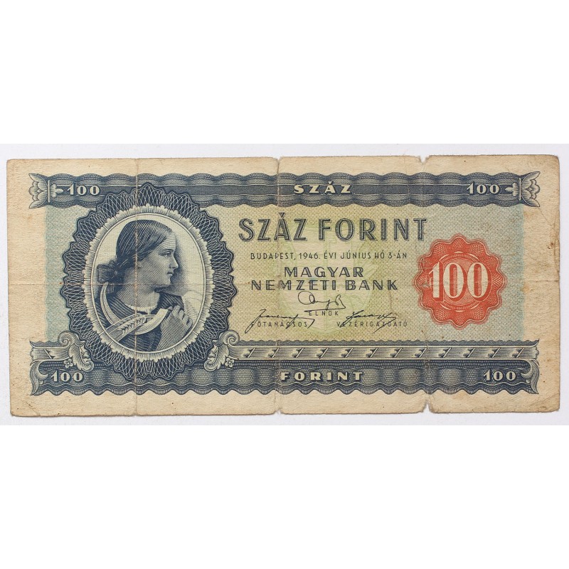 100 forint 1946