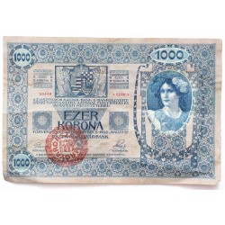 1000 korona 1902 Magyarország FB.