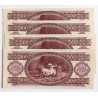 100 forint 1975 4db sorszámkövető