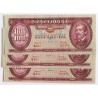 100 forint 1962 3db sorszámkövető