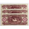 100 forint 1962 3db sorszámkövető
