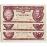 100 forint 1984 3db sorszámkövető