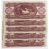 100 forint 1962 5 db sorszámkövető