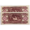 100 forint 1962 2db sorszámkövető