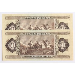 50 forint 1983 2db sorszámkövető