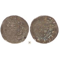 Károly Róbert 1307-42 denár ÉH 385 R!