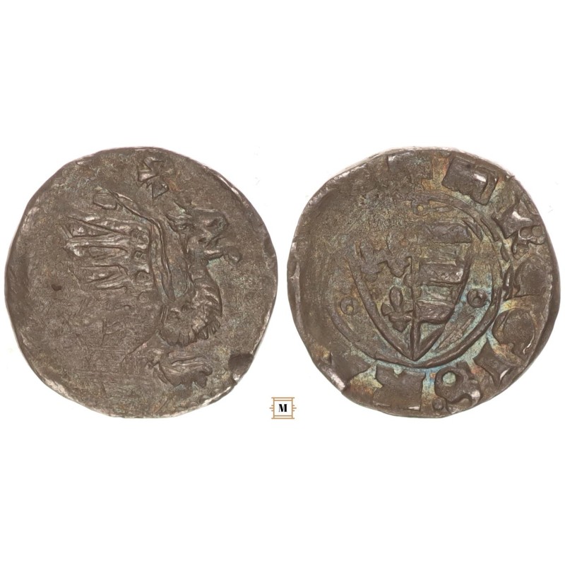 Károly Róbert 1307-42 denár ÉH 385 R!