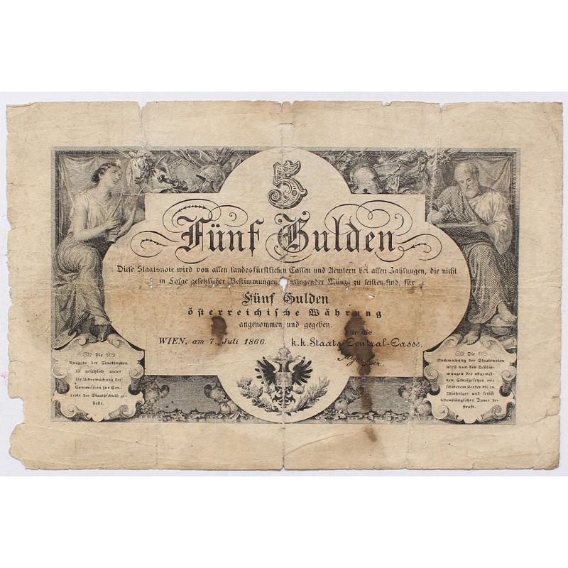 5 gulden 1866