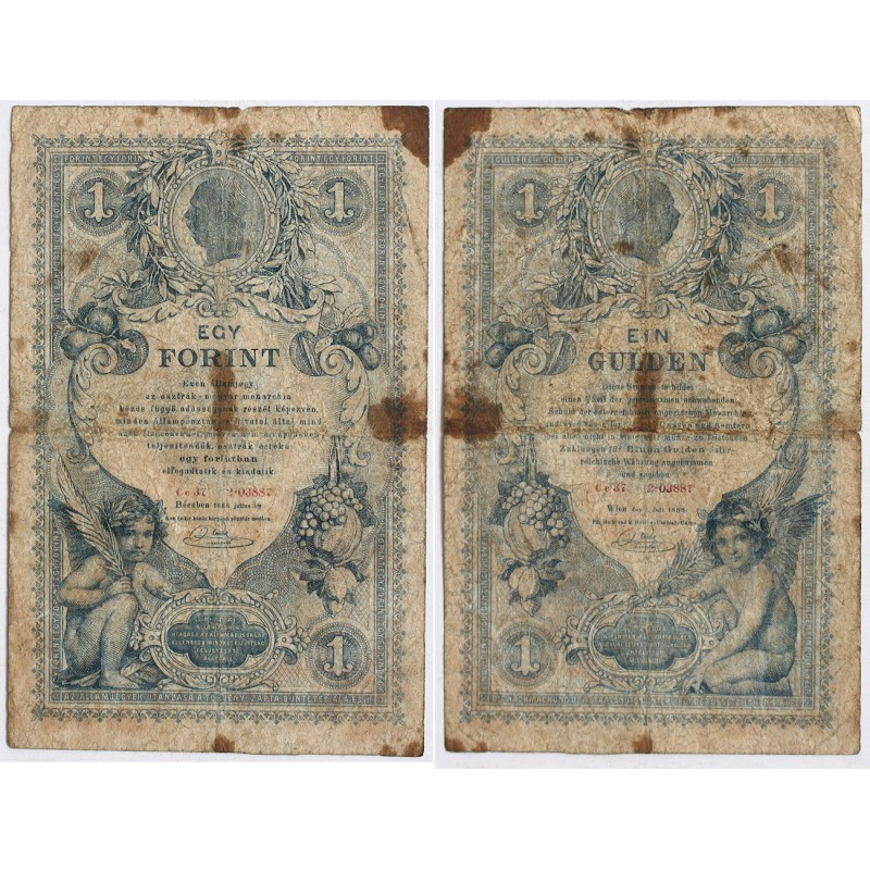 1 forint 1888
