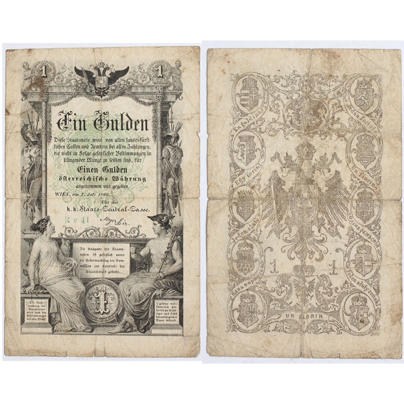 1 gulden 1866