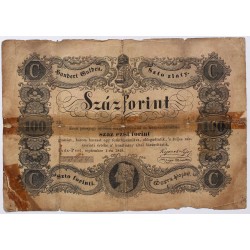 Szabadságharc 100 forint 1848