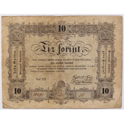Szabadságharc 10 forint 1848