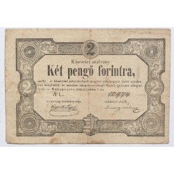 2 forint 1849 Szemere Bertalan