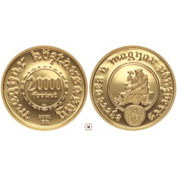 20 000 forint Ezeréves a magyar pénzverés 2001 BP