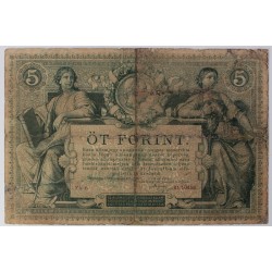 5 Forint 1881