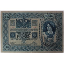 1000 Korona 1902 Magyar felülbélyegzés